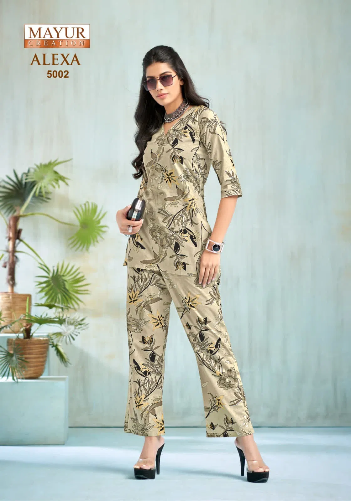Alexa Vol 5 By Mayur Cotton Casual Wear Co Ord Set Exporters In India